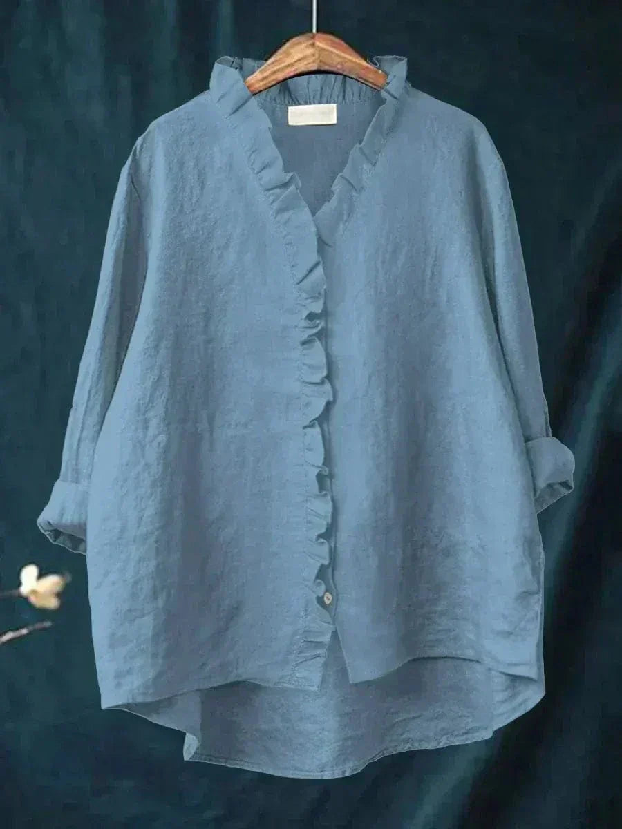 Eline | Elegant Summer Linen Blouse