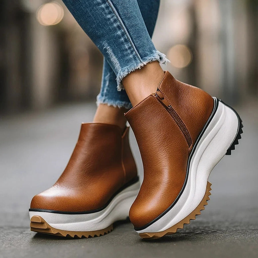 Cassien Leather Platforms