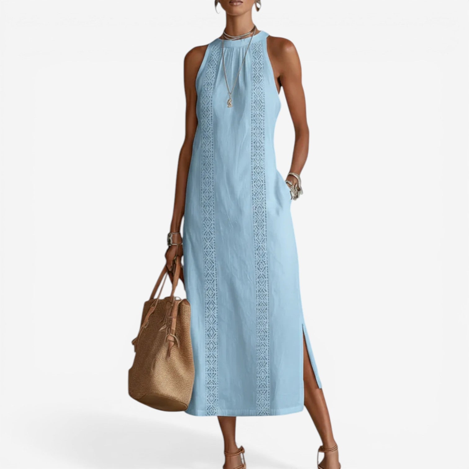 Althea™ Minimalist Midi Dress