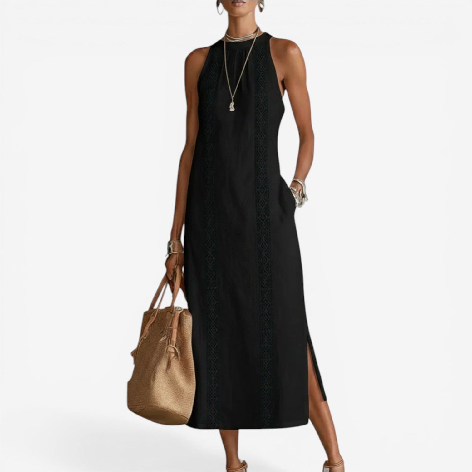 Althea™ Minimalist Midi Dress