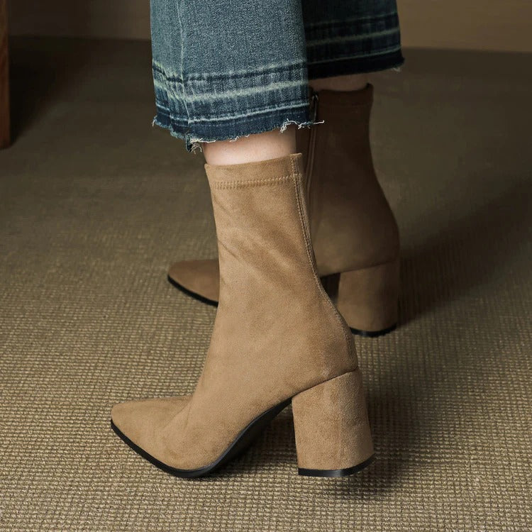 Celinne Paris Suede Boots