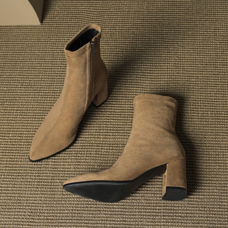 Celinne Paris Suede Boots
