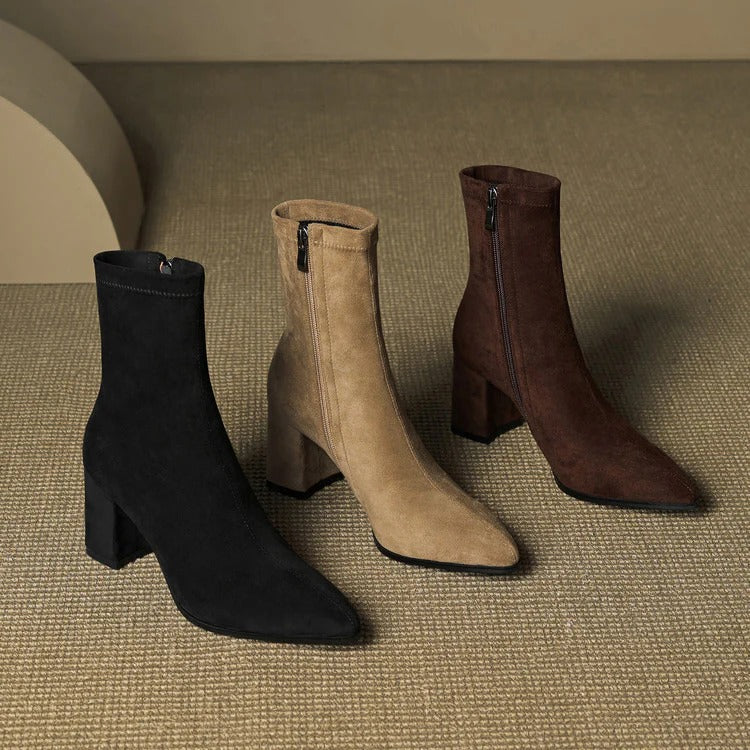 Celinne Paris Suede Boots