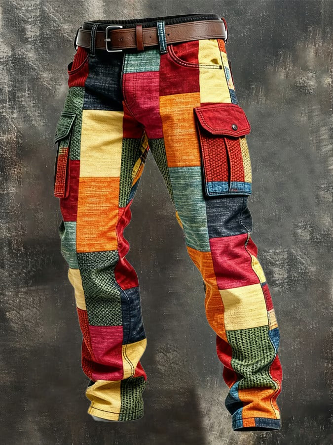 Noa™ | Patchwork Cargo Pants