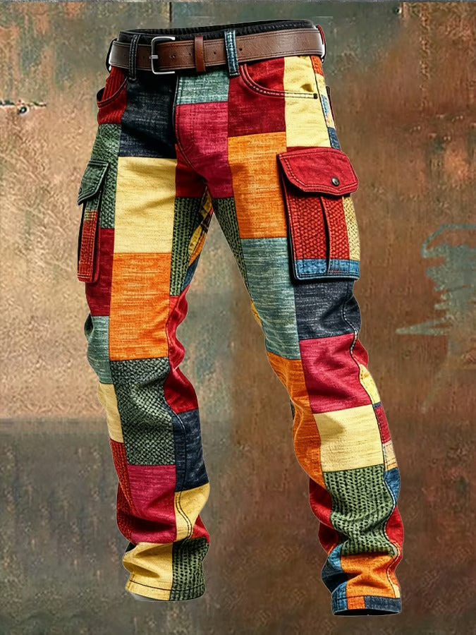 Noa™ | Patchwork Cargo Pants