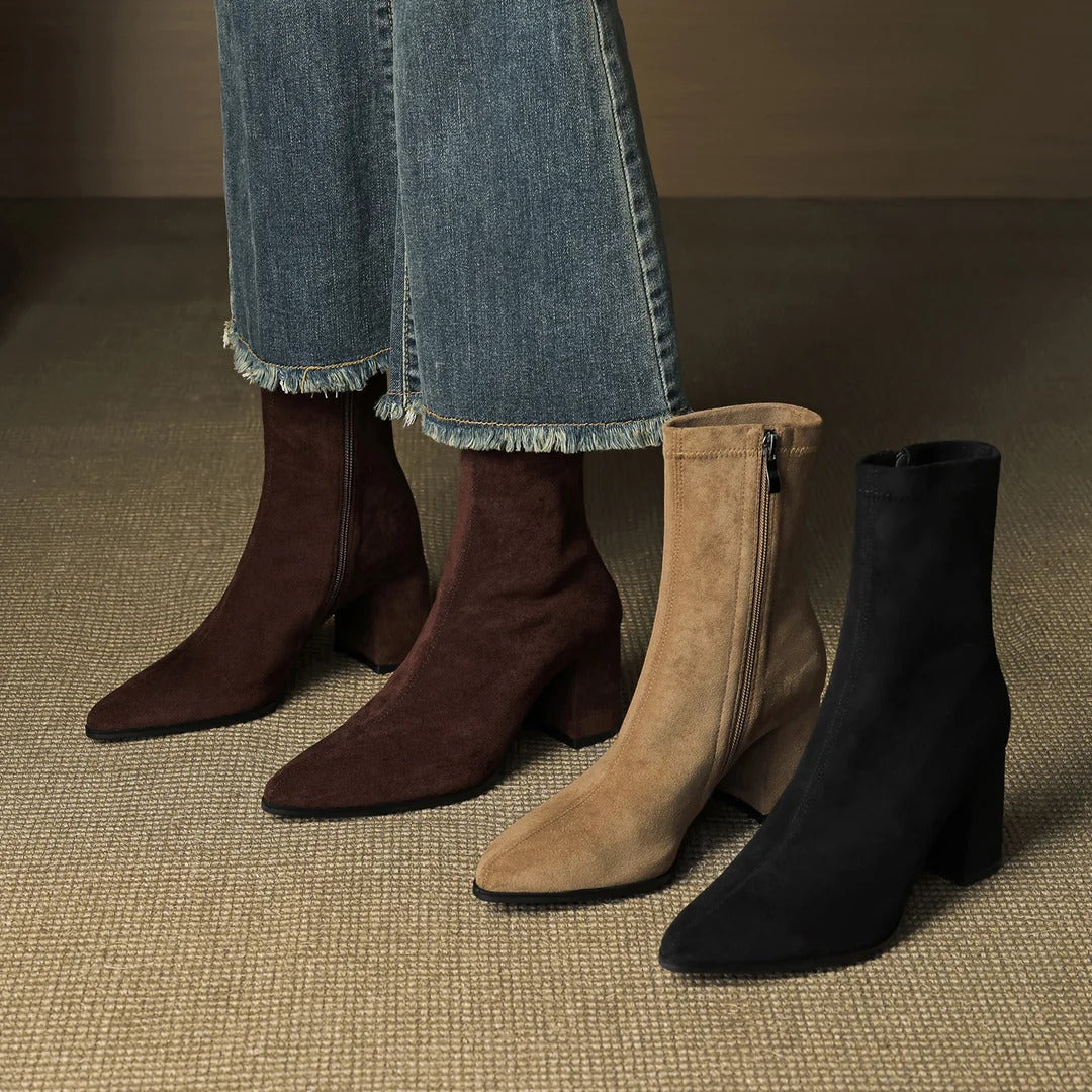 Celinne Paris Suede Boots