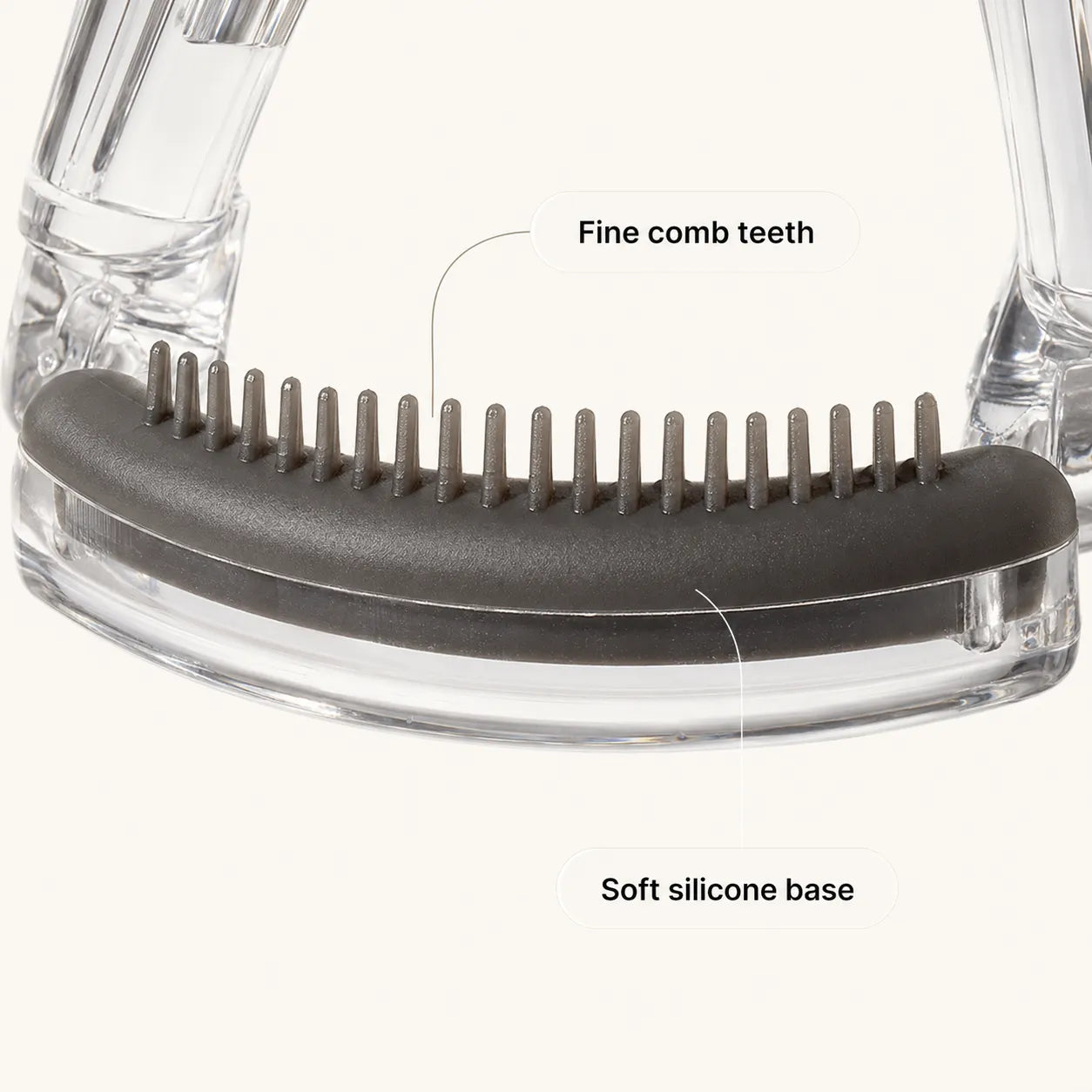 LashLift – Clear Eyelash Curler with Built-In Separating Comb