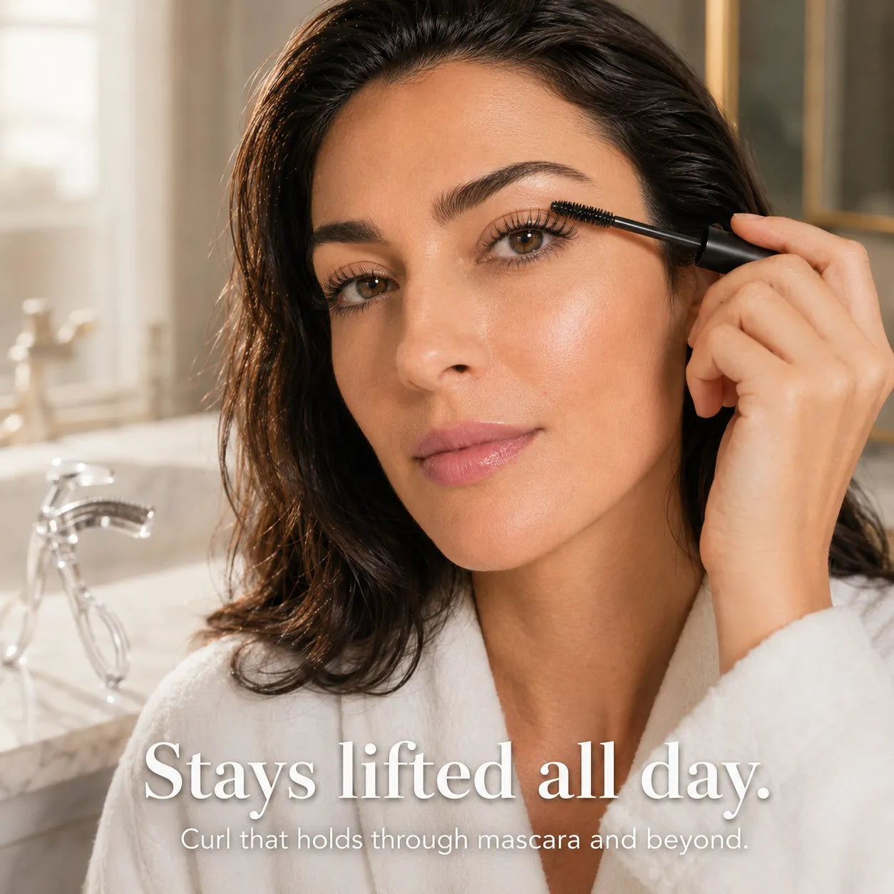 LashLift – Clear Eyelash Curler with Built-In Separating Comb
