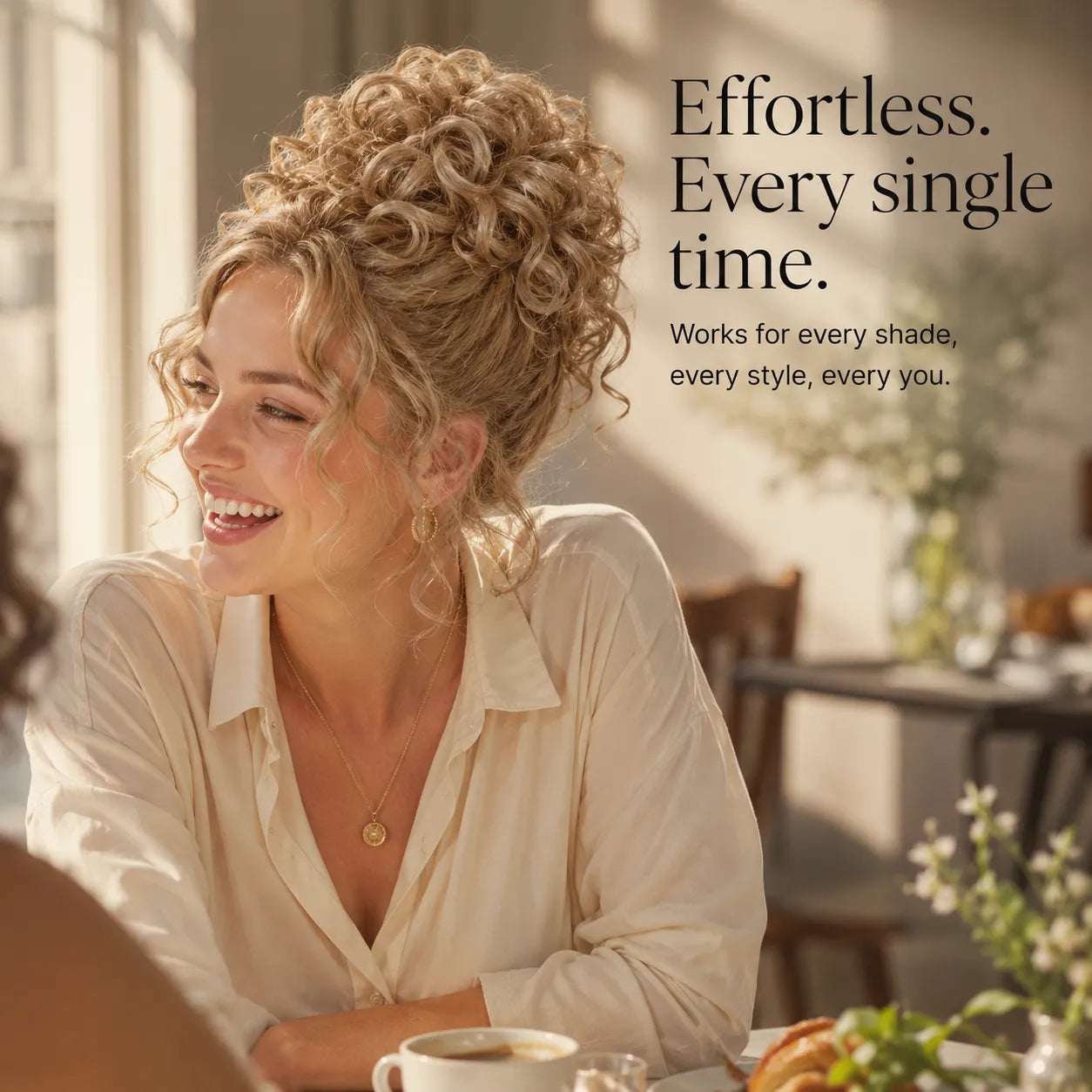 Curlova – Curly Drawstring Bun Hair Extension