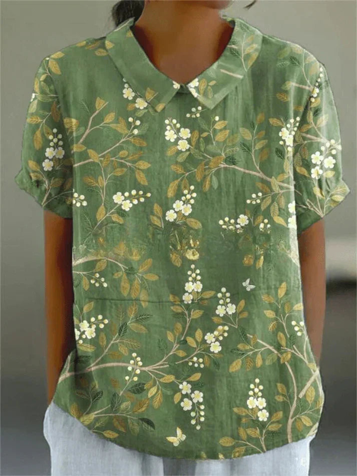 Devika | Floral Pattern Blouse