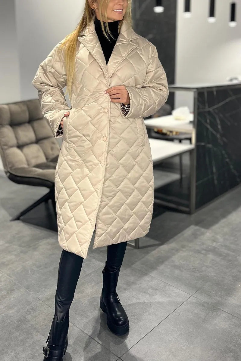 Olivia Sur™ | Elegant Leopard Coat