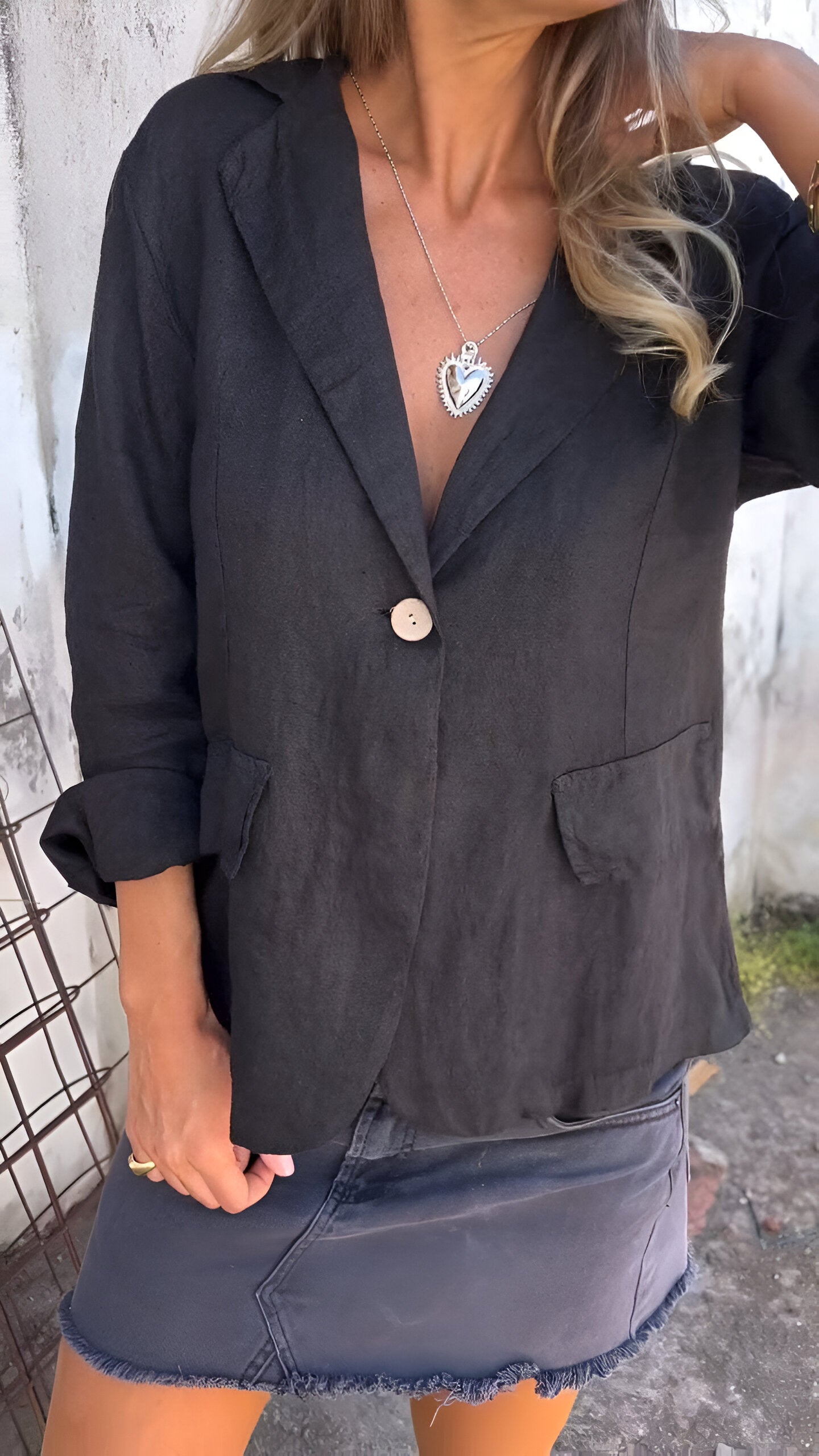 Elise | Lightweight Retro-Inspired Blazer
