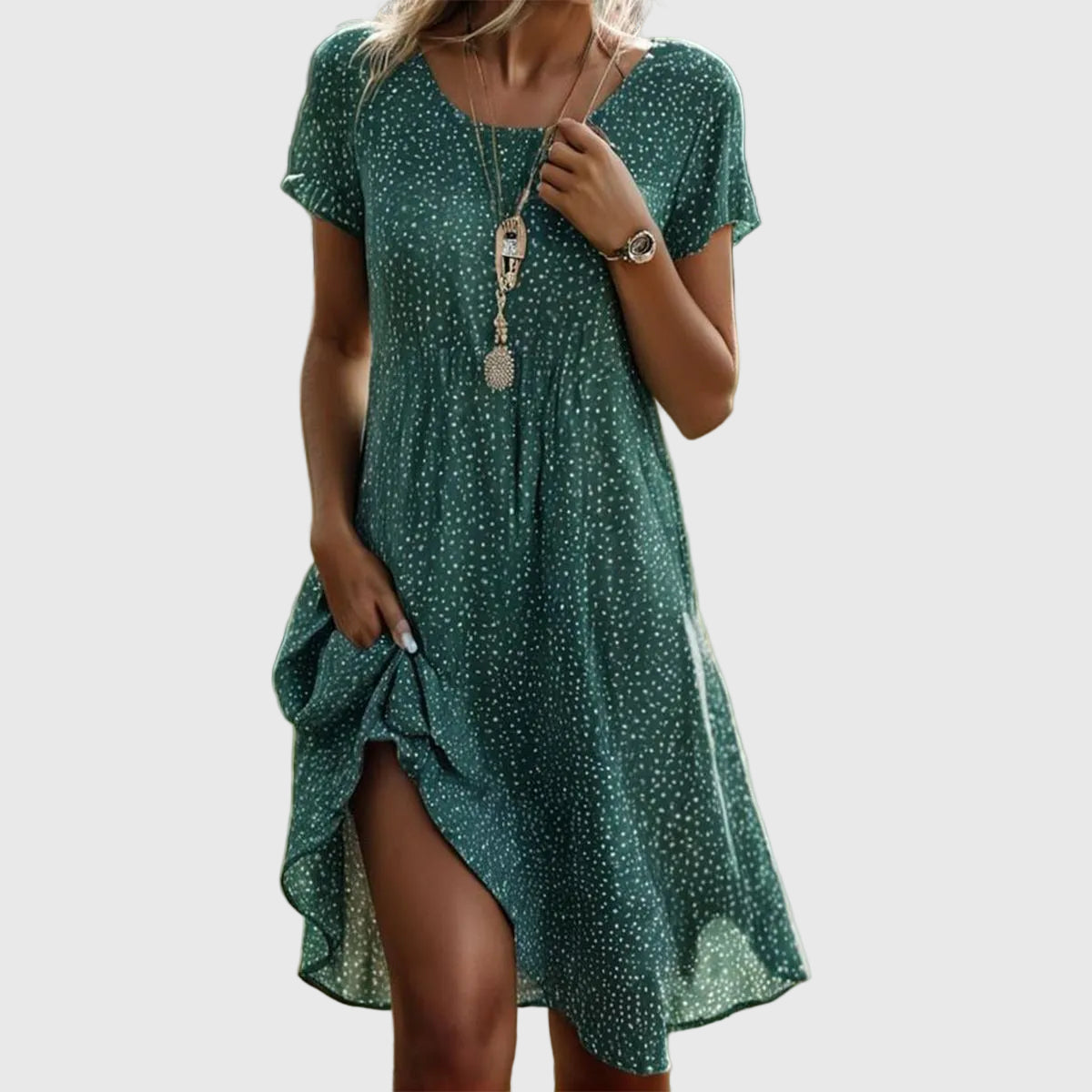 Peace | Luxury Midi Dress