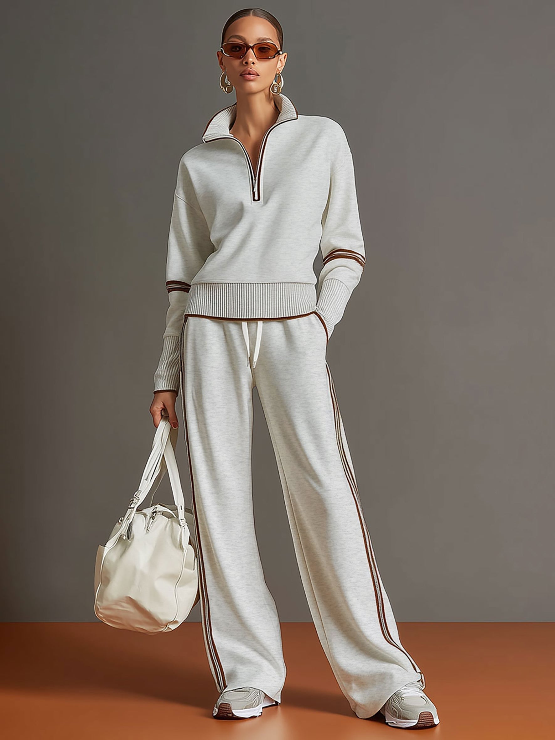 Gabrielle | Blouse and wide Leg Pants
