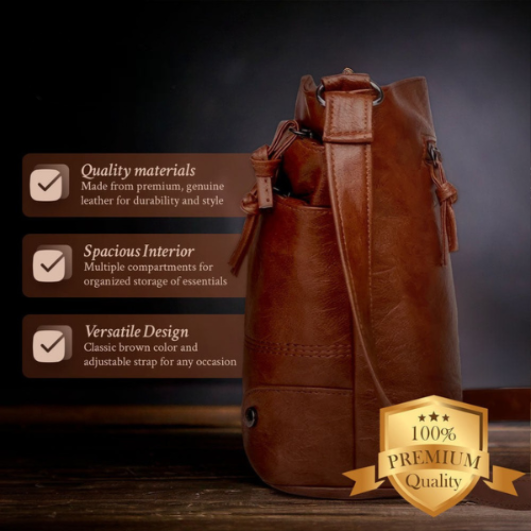 Judith | Signature Elegance Leather Handbag
