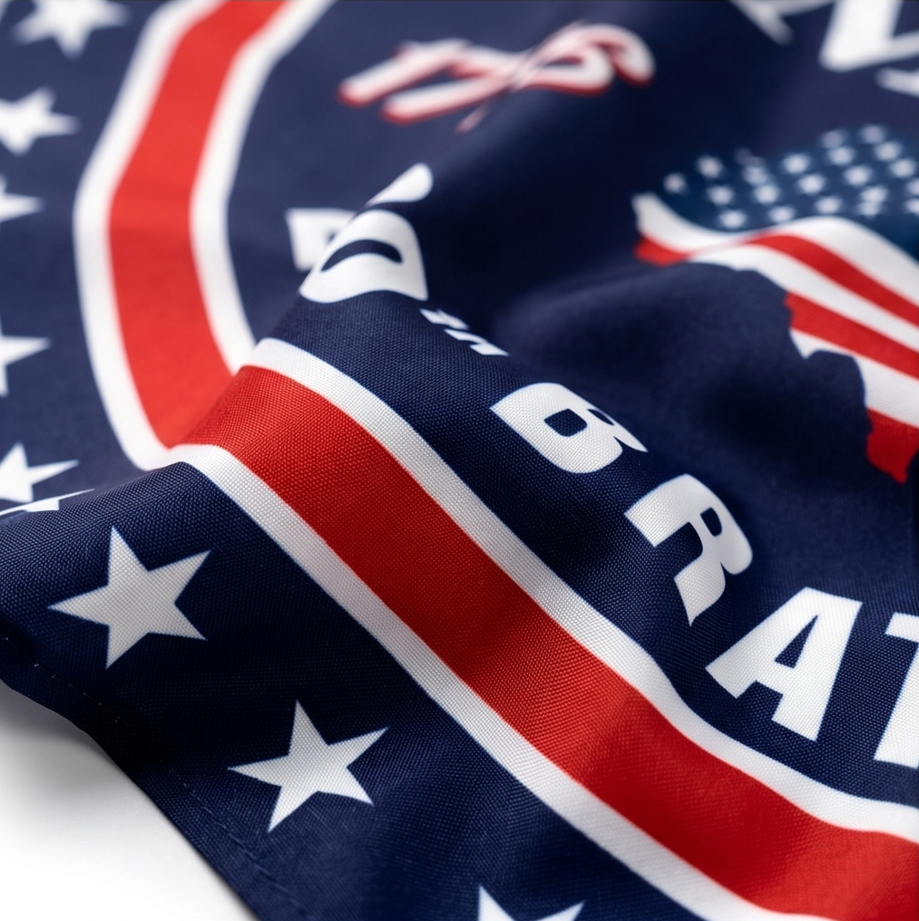 Libertara - 250th Anniversary America Fan Flag