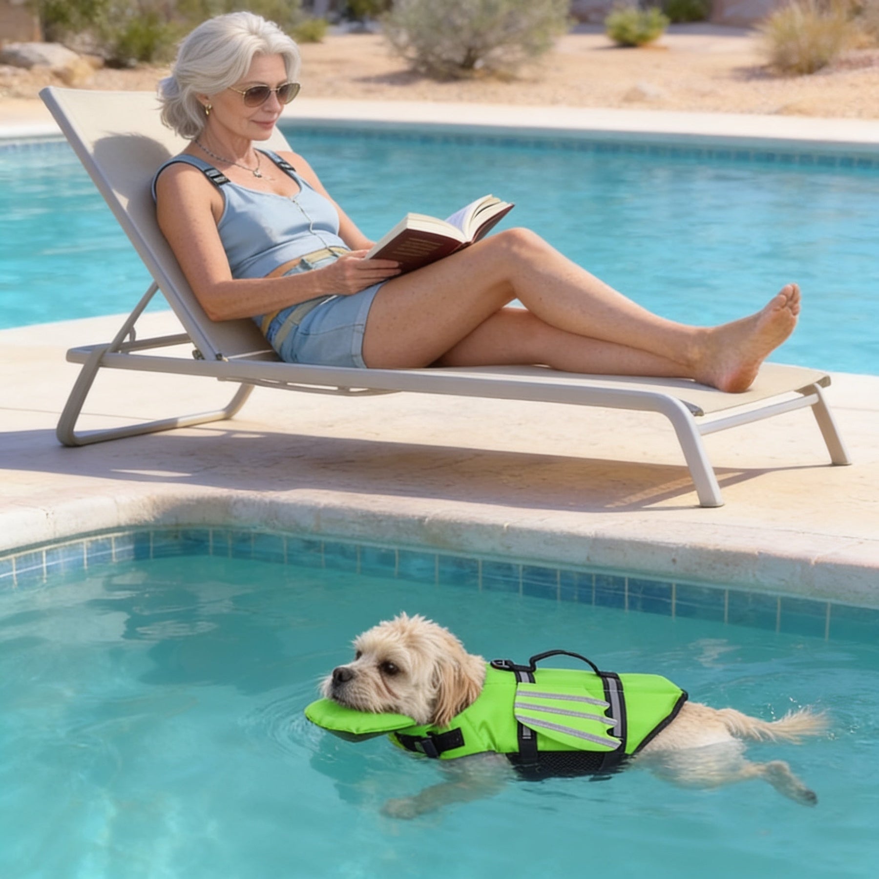 Angelfloat – Reflective Angel Wing Dog Life Jacket