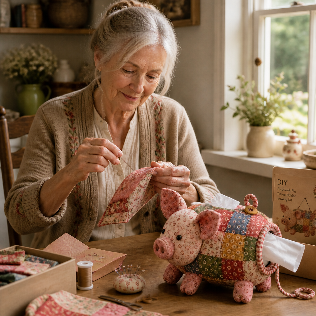 Finchling – Animal Tissue Holder  Sewing Kit That Actually Gets Finished