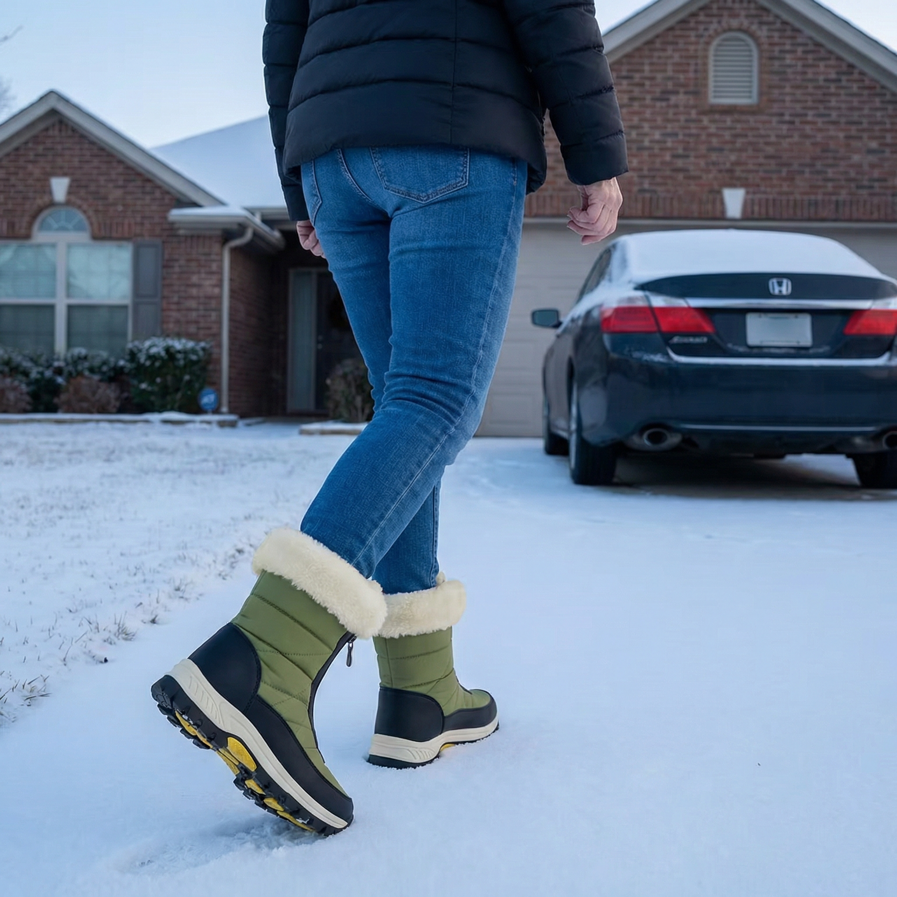 Frostara – Waterproof Fur Lined Winter Boots