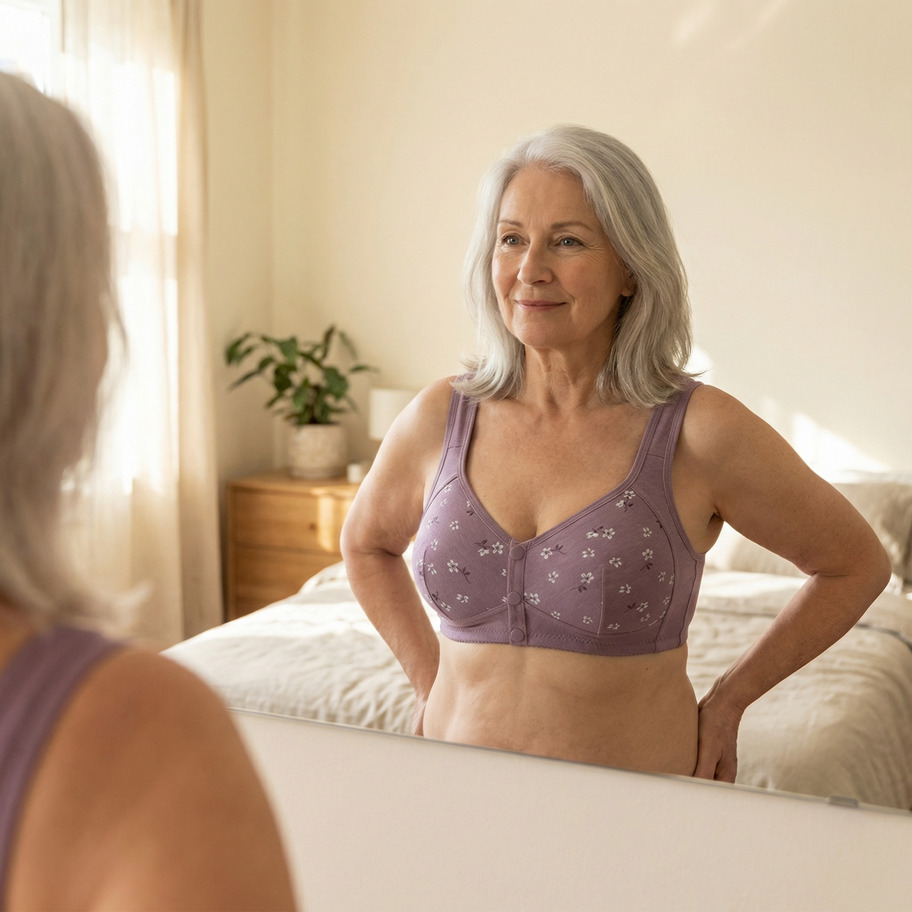 DaisyBra – Wireless Front Closure Comfort Bra