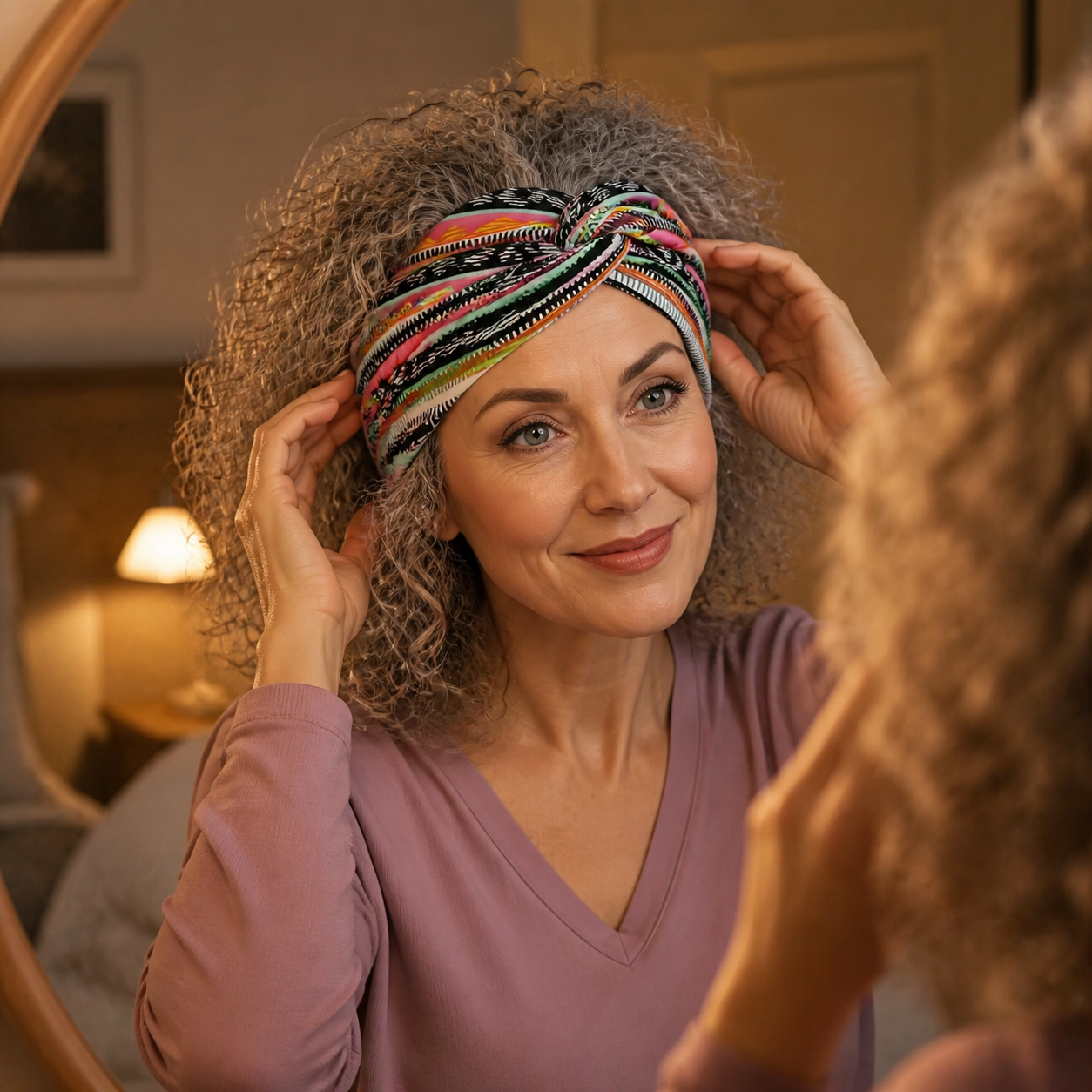 Lirelle – Boho Print Wide Headband