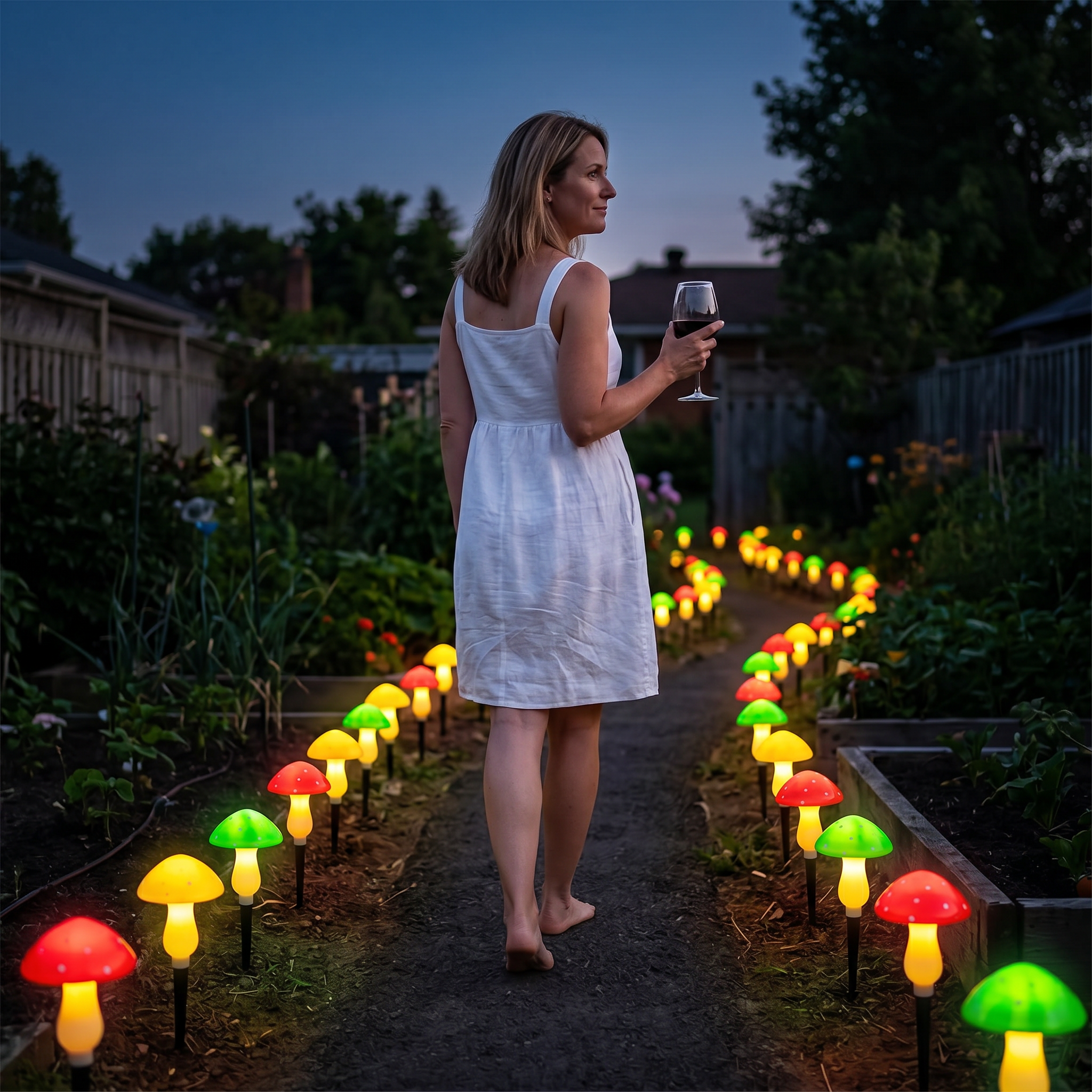 Glowvara – Solar Mushroom Lights for Garden Paths