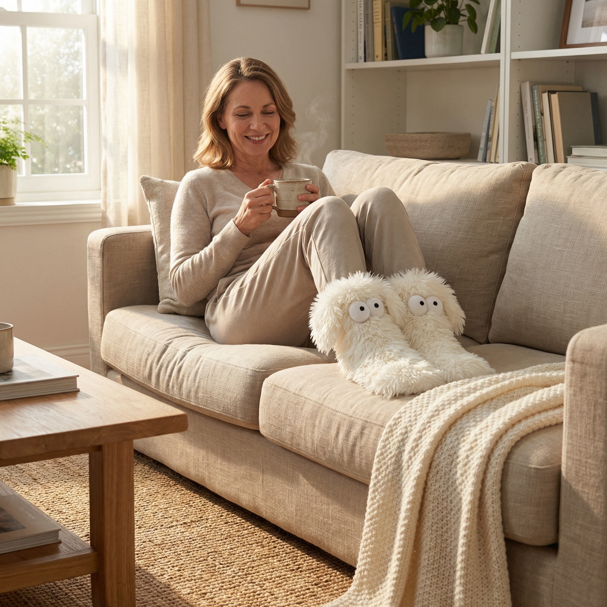 Fuzzlo – Fluffy Monster Home Socks