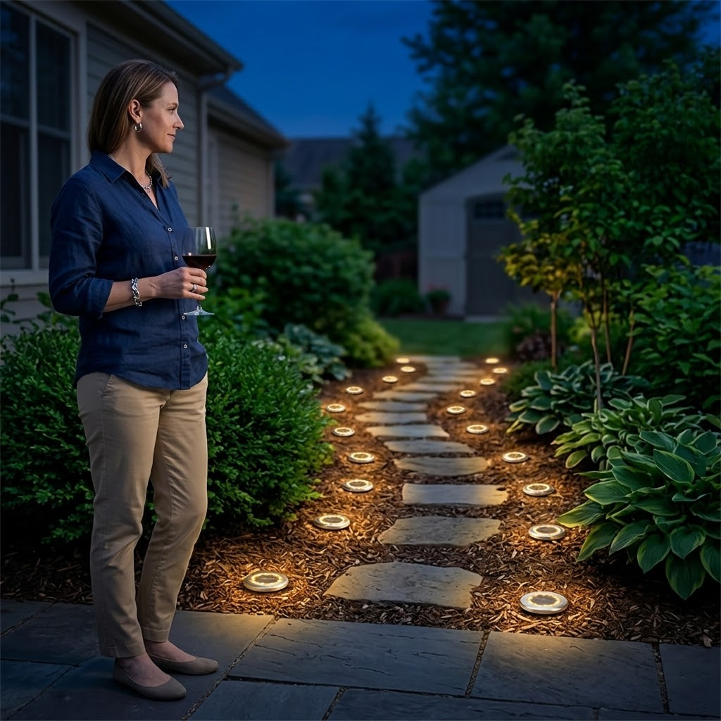 Lumeré – Warm-Glow Solar Path Lights