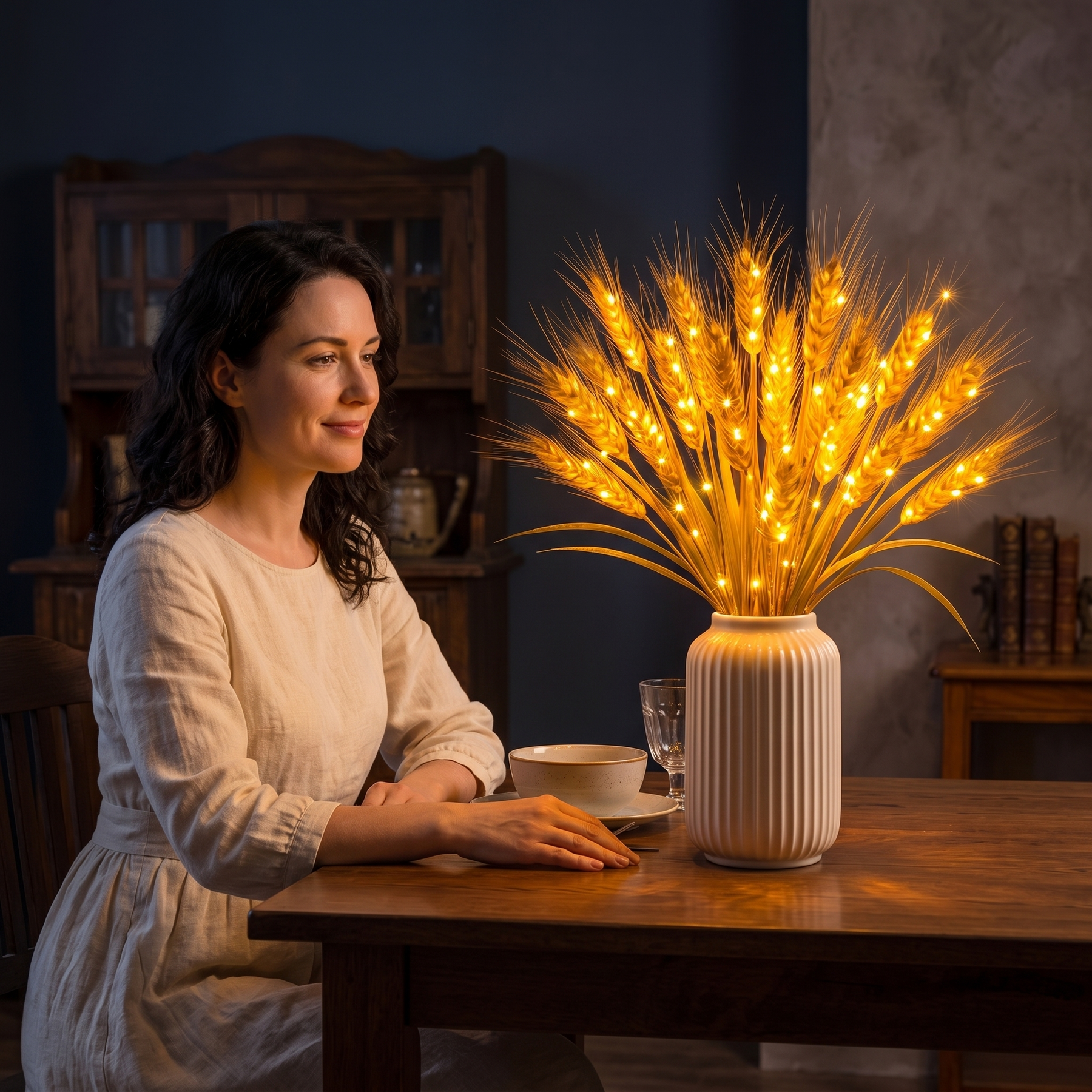 Lumenwheat – Glowing Wheat Centerpiece Light