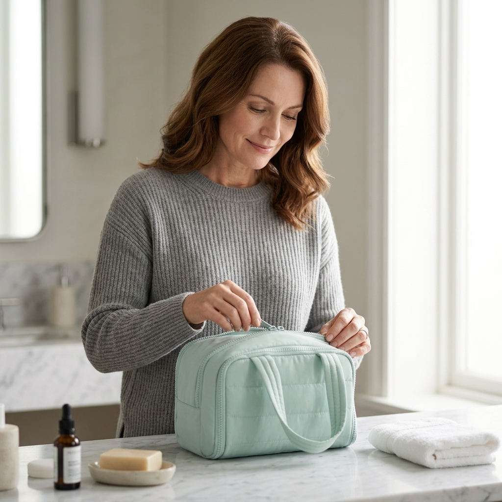 Cloudette – Wide-Mouth Toiletry Bag