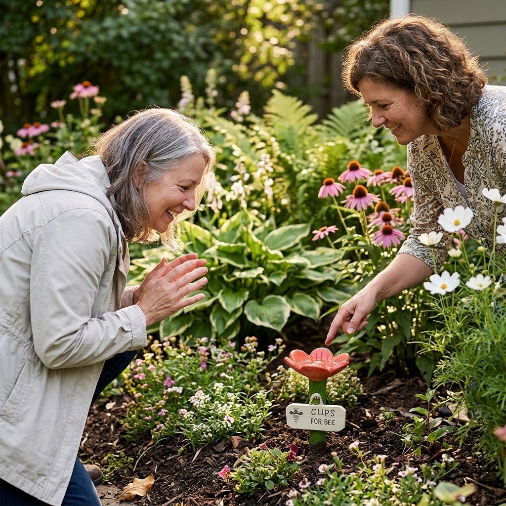 Bloomsip – Flower Shaped Bee Watering Station