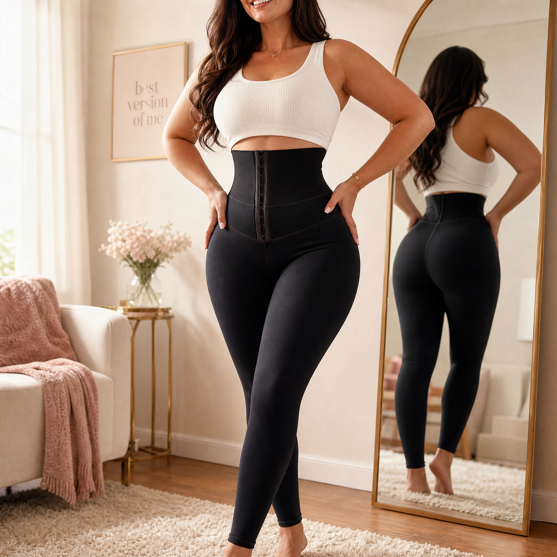 Cinchley – Women's High-Waist Corset Leggings