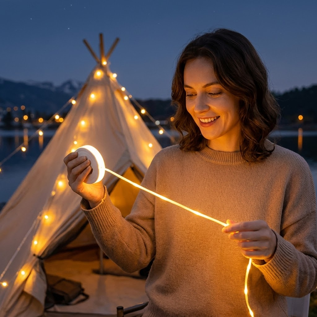 Glowva – Rechargeable Camping String Lights