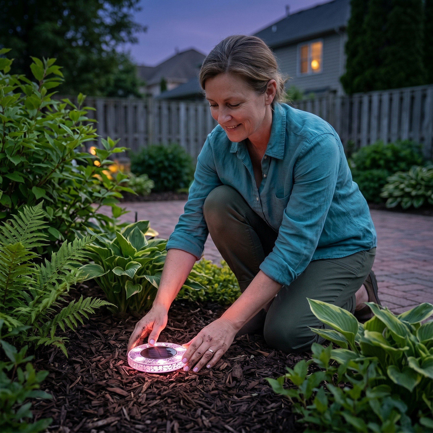 Glowmara – Decorative Mosaic Solar Path Lights