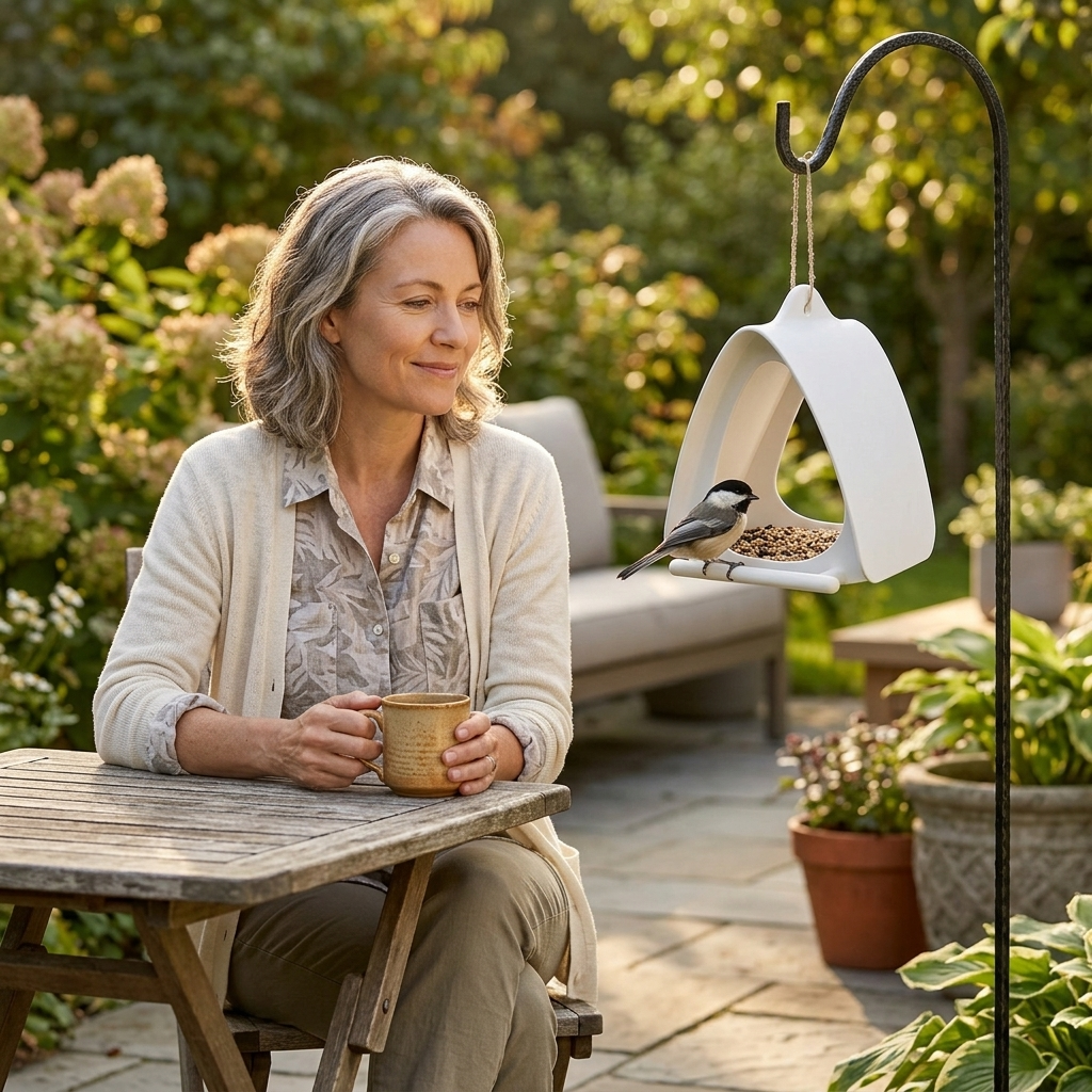 Finchwell – Modern Hanging Bird Feeder