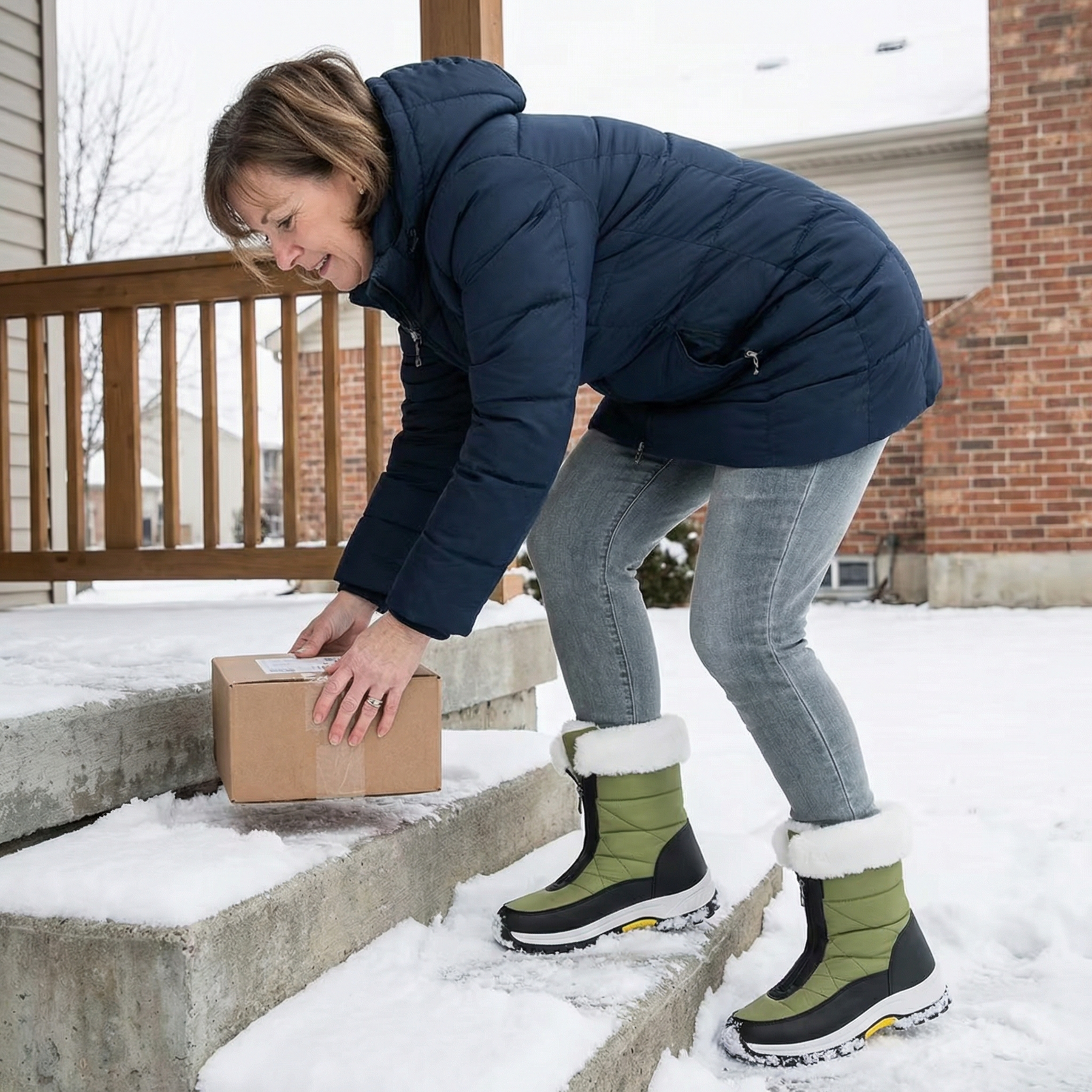 Frostara – Waterproof Fur Lined Winter Boots