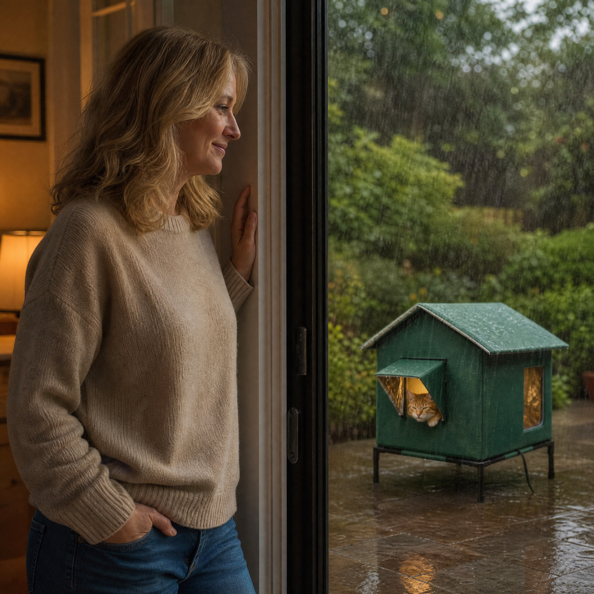 CatHaven – Waterproof Cat House with Thermal Lining