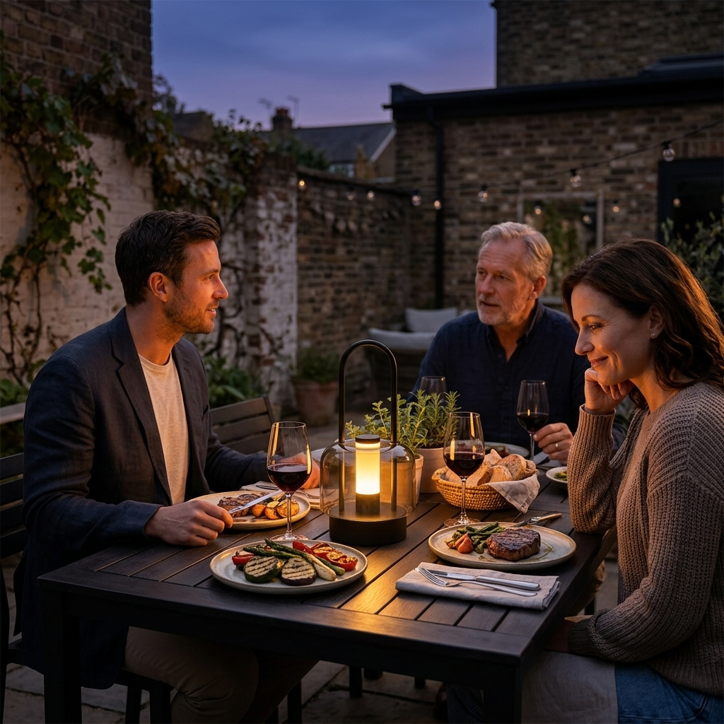 Lumora – Rechargeable Smoked LED Lantern