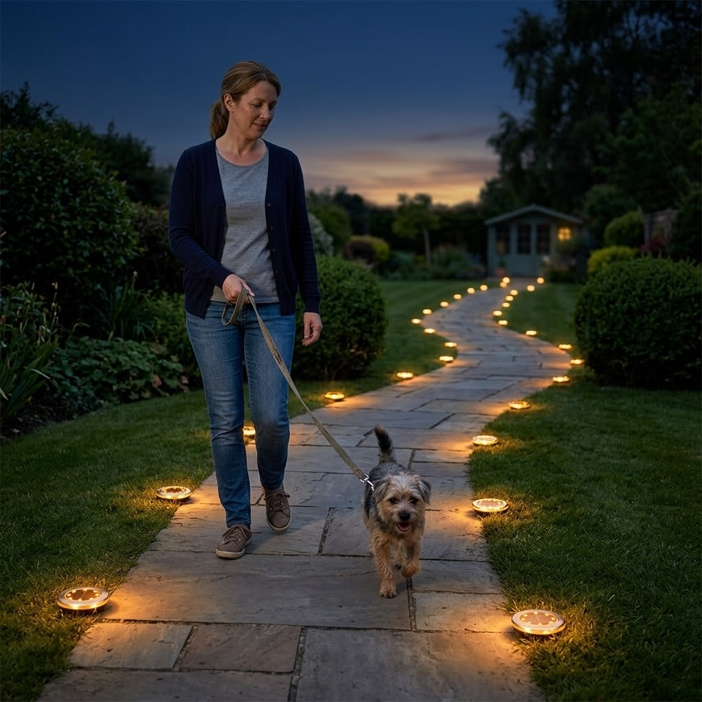 Lumeré – Warm-Glow Solar Path Lights