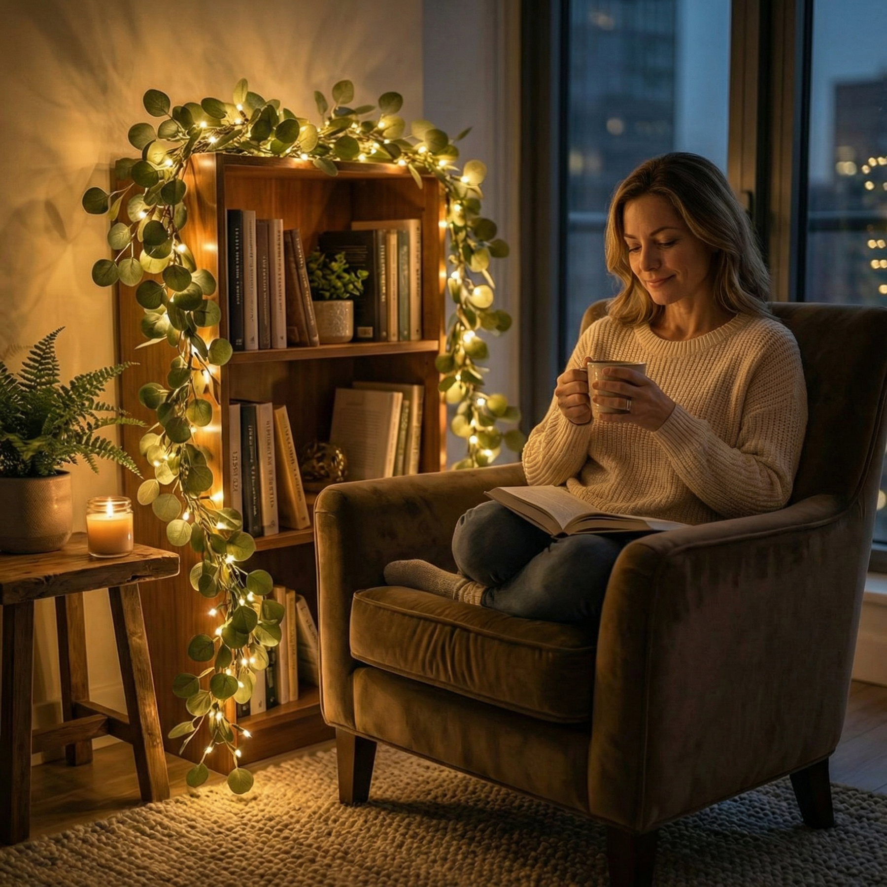 Lumivine – Lighted Olive Vine for Cozy Evenings