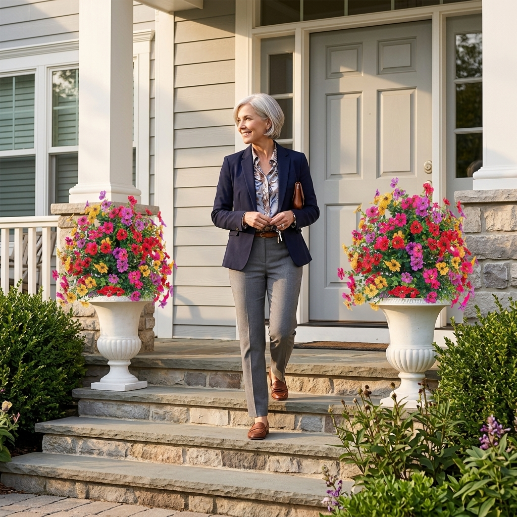 Bloomora – Weatherproof Outdoor Flower Topiary