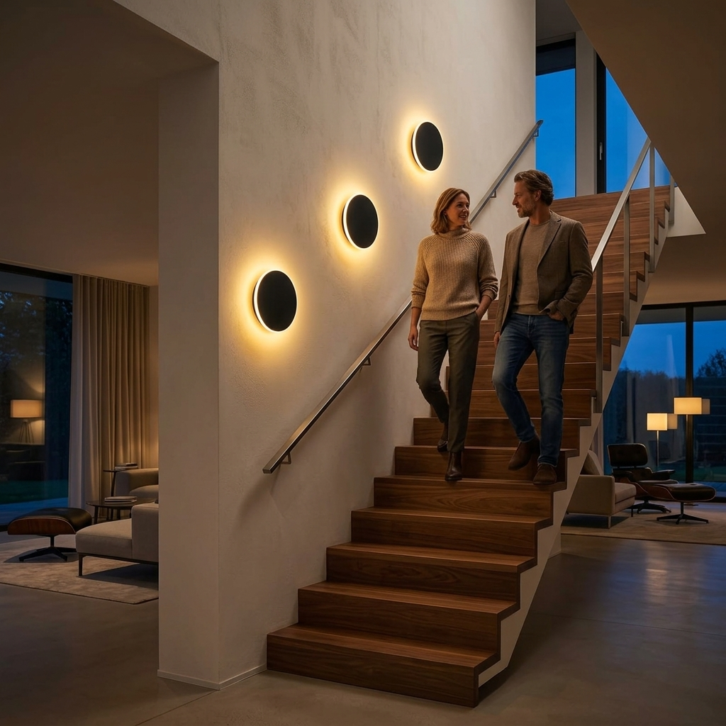 Lunaro – Eclipse Backlit LED Wall Sconce