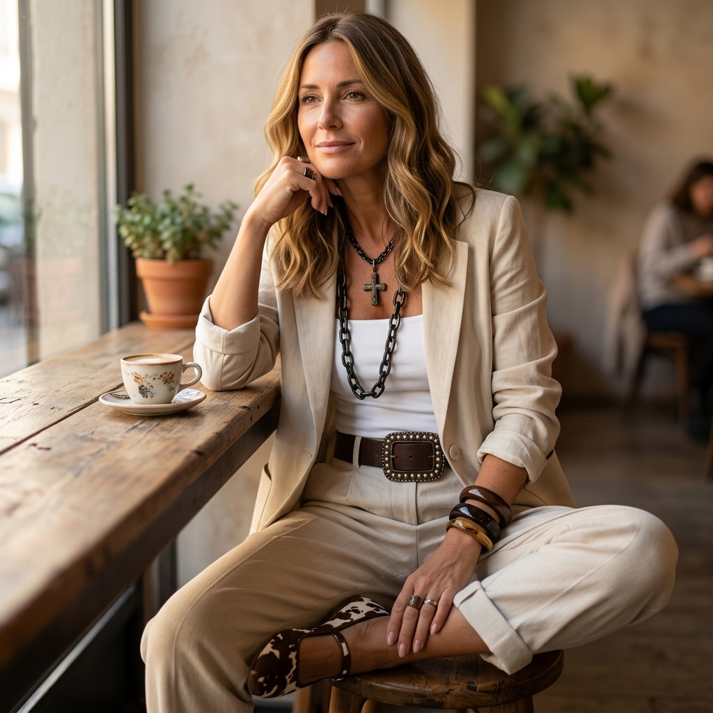 Elaire – Women's Relaxed Blazer and Trouser Set