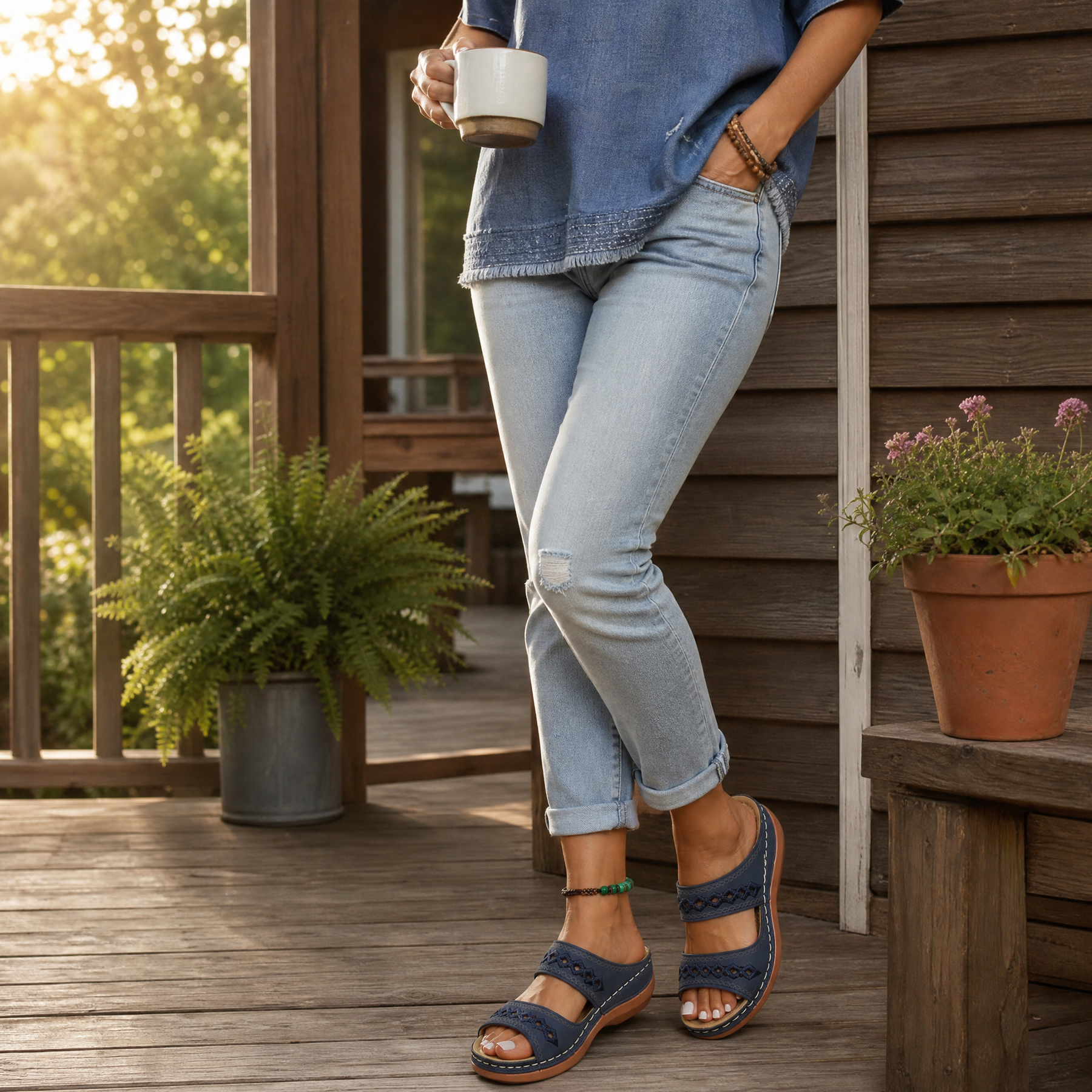 Comfort Lift – Orthopedic Wedge Sandals