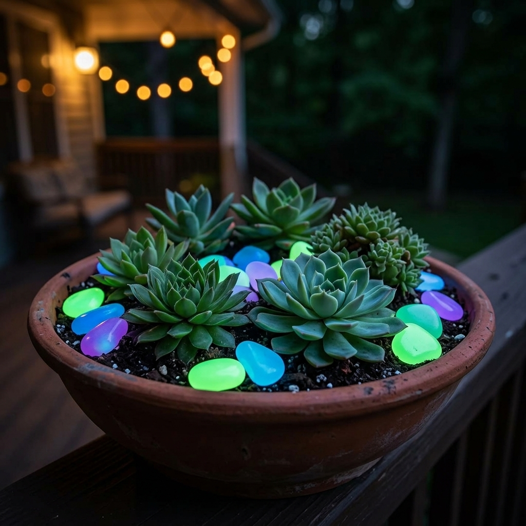 Lumara – Glow in the Dark Garden Stones