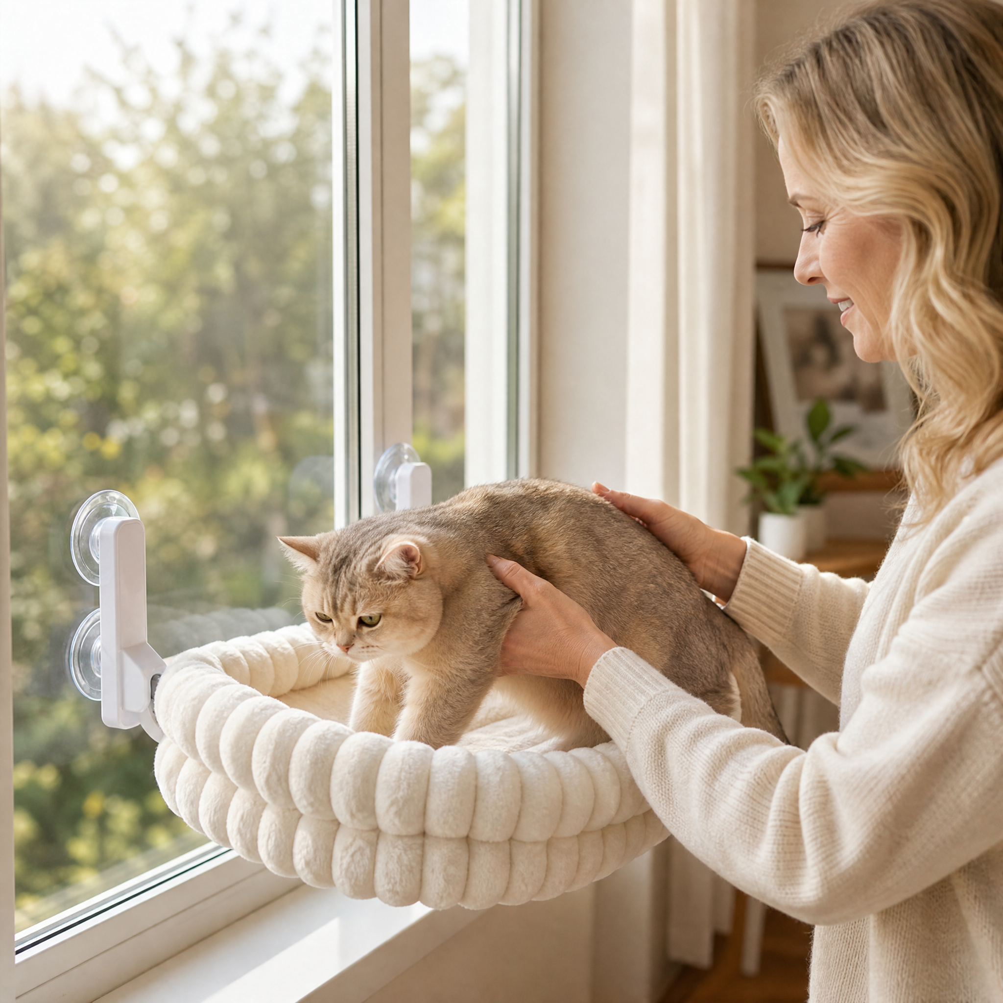 Lumiclaw – Foldable Window Cat Bed
