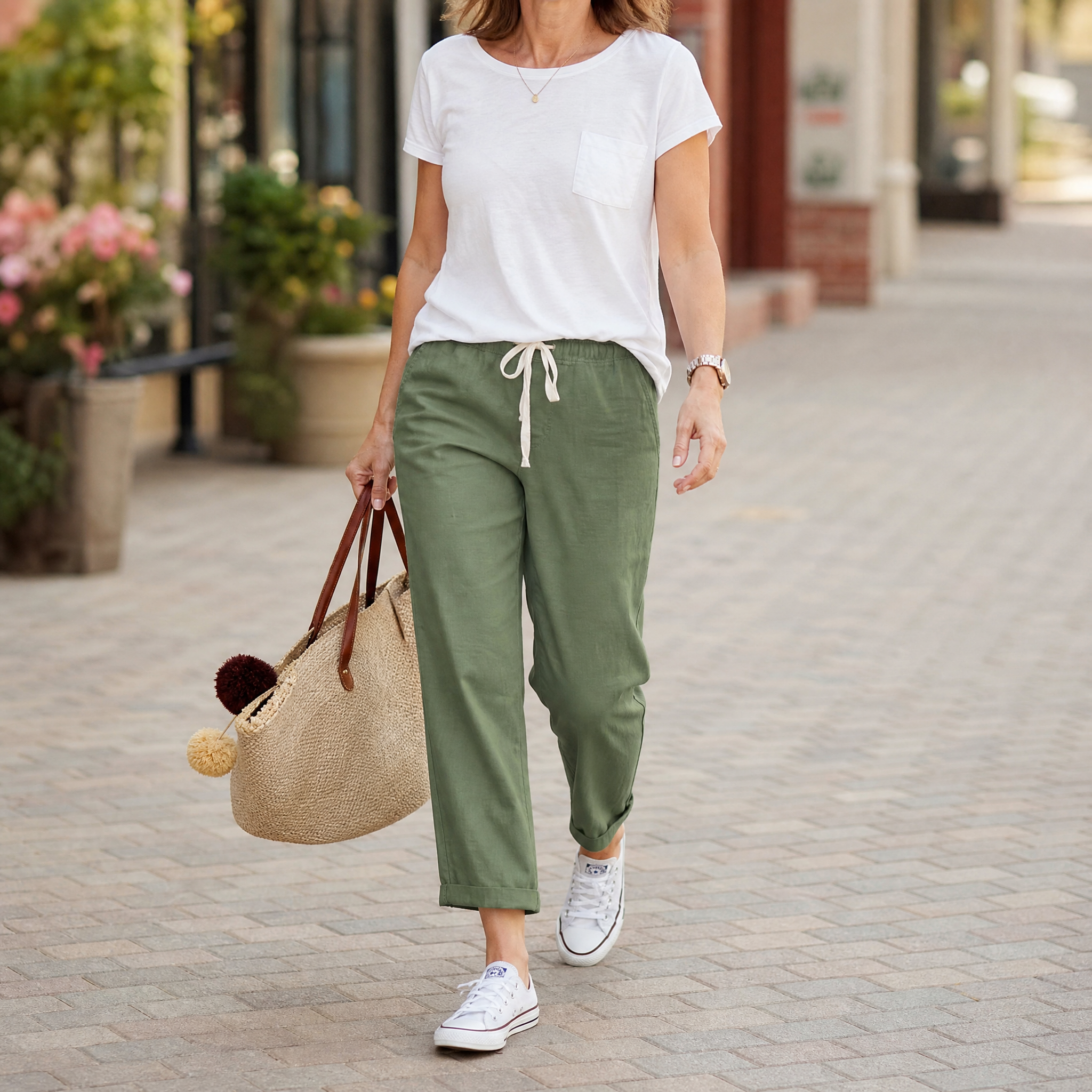 Lirenza – Women's Soft Ankle Pants