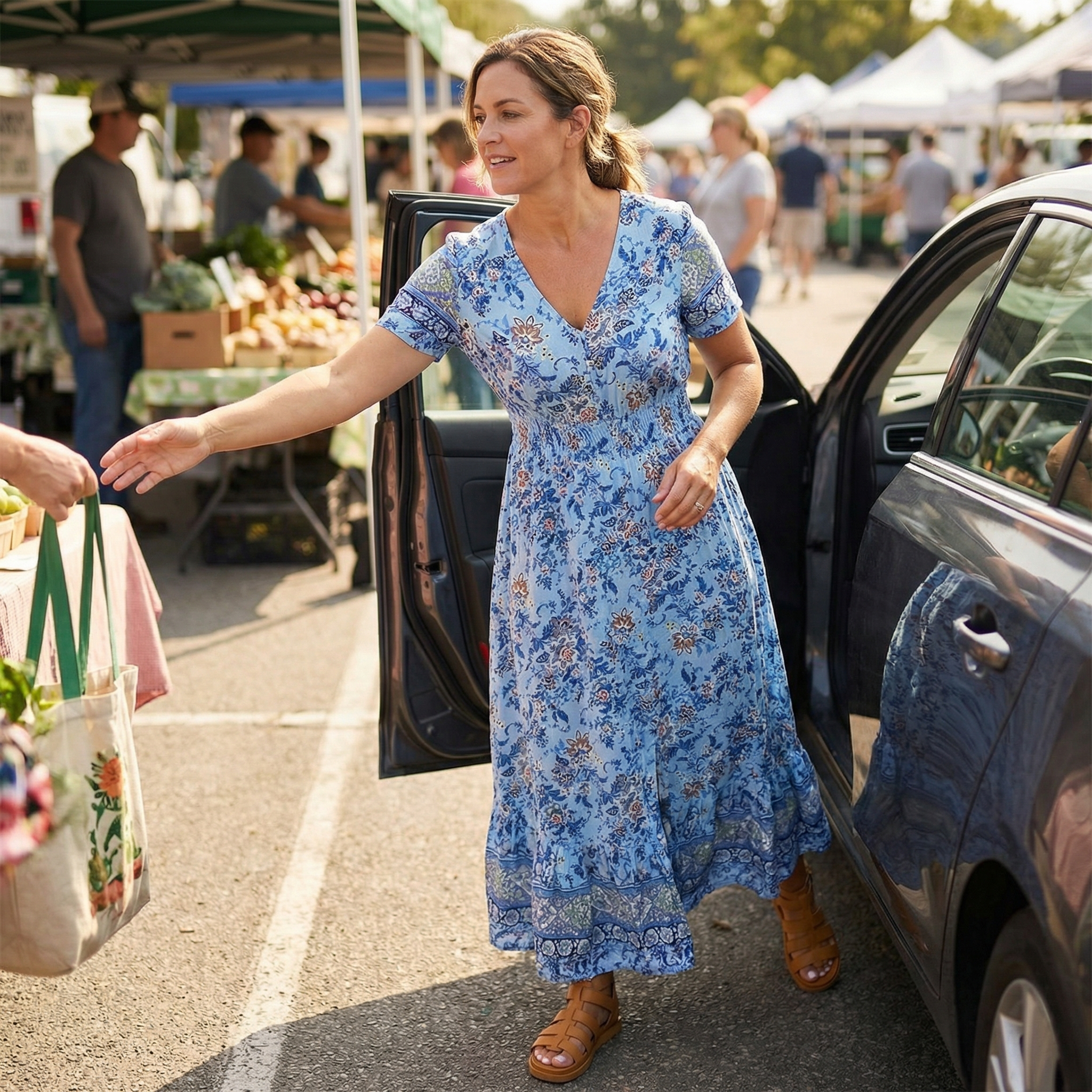 Floressa – Lightweight Floral Maxi Dress for Every Occasion
