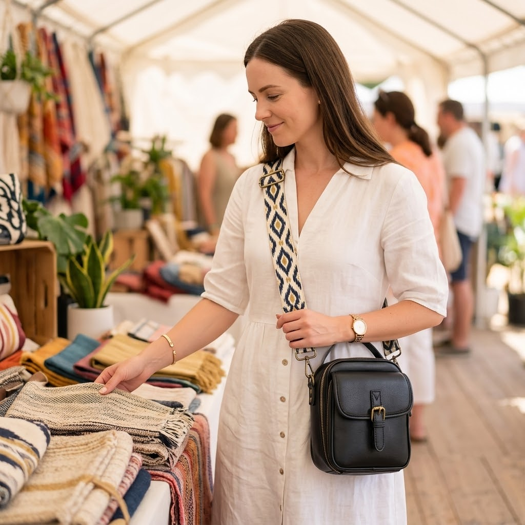 Carryn – Organized Crossbody Bag with Card Slots