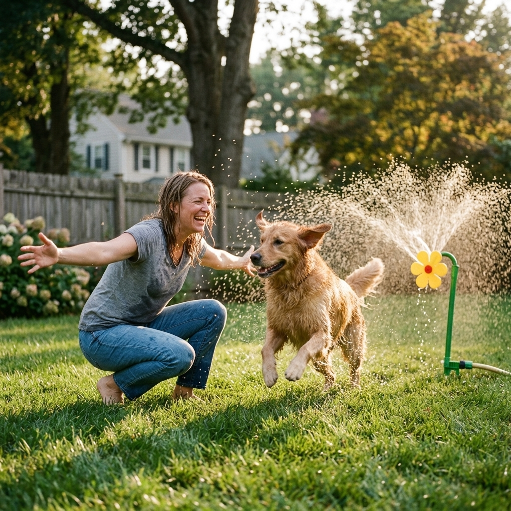 Bloomzy – Dancing Flower Lawn Sprinkler